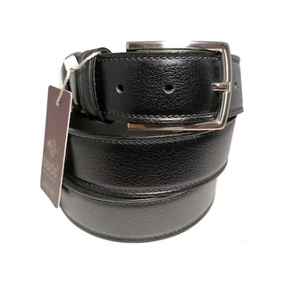 Kemer MS35-14 Erkek Deri Kemer 3,5 cm %100 Hakiki Deri Standart