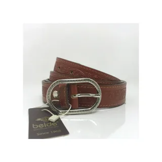 Mb30-0210 Hakiki Deri Kadın Kemeri 3 Cm